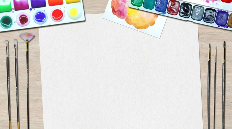 art, paint, water colors