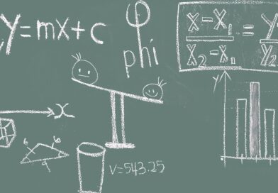 math, blackboard, education
